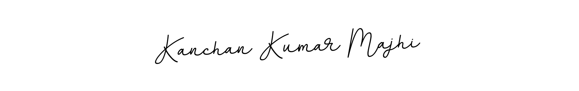 Design your own signature with our free online signature maker. With this signature software, you can create a handwritten (BallpointsItalic-DORy9) signature for name Kanchan Kumar Majhi. Kanchan Kumar Majhi signature style 11 images and pictures png