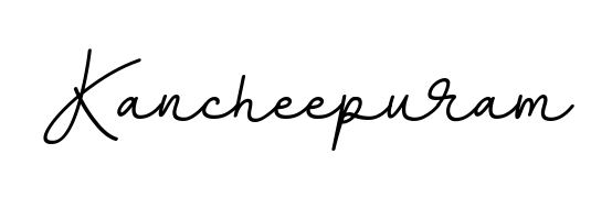 A dynamic signature style for Kancheepuram using BallpointsItalic-DORy9 script. Designed to look authentic, handwritten, and professional. Kancheepuram signature style 11 images and pictures png