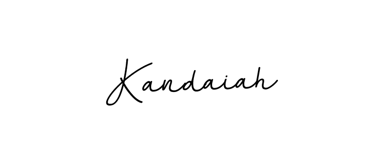 Create a beautiful signature design for name Kandaiah. With this signature (BallpointsItalic-DORy9) fonts, you can make a handwritten signature for free. Kandaiah signature style 11 images and pictures png