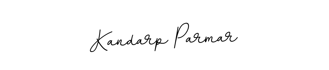 Also we have Kandarp Parmar name is the best signature style. Create professional handwritten signature collection using BallpointsItalic-DORy9 autograph style. Kandarp Parmar signature style 11 images and pictures png