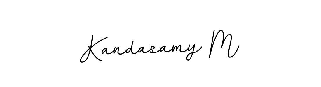 Kandasamy M stylish signature style. Best Handwritten Sign (BallpointsItalic-DORy9) for my name. Handwritten Signature Collection Ideas for my name Kandasamy M. Kandasamy M signature style 11 images and pictures png