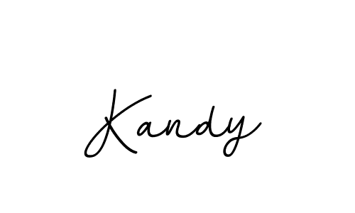 Use a signature maker to create a handwritten signature online. With this signature software, you can design (BallpointsItalic-DORy9) your own signature for name Kandy. Kandy signature style 11 images and pictures png