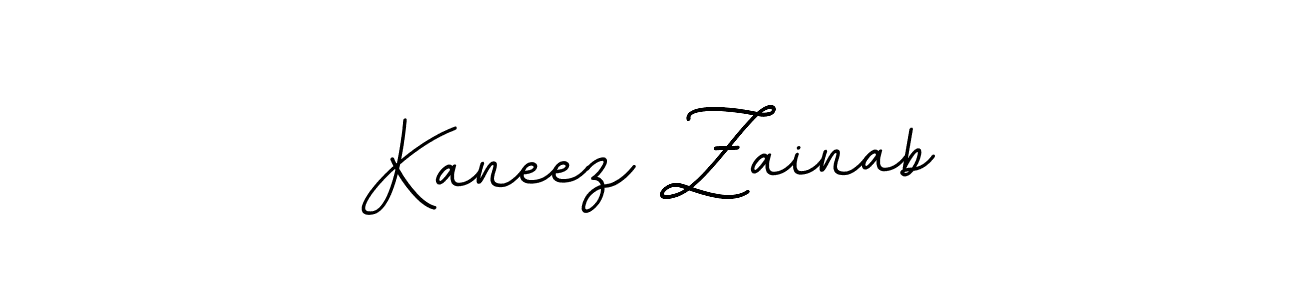 Design your own signature with our free online signature maker. With this signature software, you can create a handwritten (BallpointsItalic-DORy9) signature for name Kaneez Zainab. Kaneez Zainab signature style 11 images and pictures png