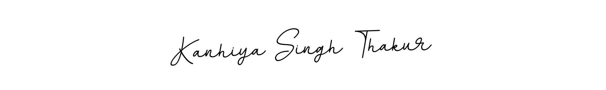 Use a signature maker to create a handwritten signature online. With this signature software, you can design (BallpointsItalic-DORy9) your own signature for name Kanhiya Singh Thakur. Kanhiya Singh Thakur signature style 11 images and pictures png