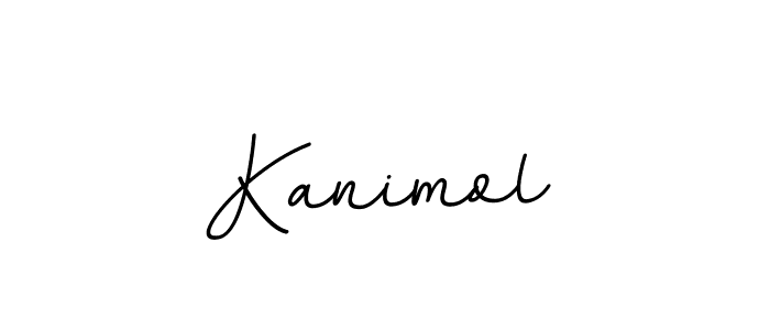 Kanimol stylish signature style. Best Handwritten Sign (BallpointsItalic-DORy9) for my name. Handwritten Signature Collection Ideas for my name Kanimol. Kanimol signature style 11 images and pictures png