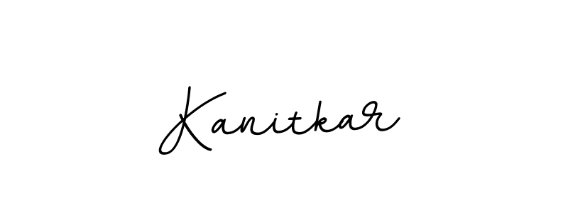 How to make Kanitkar signature? BallpointsItalic-DORy9 is a professional autograph style. Create handwritten signature for Kanitkar name. Kanitkar signature style 11 images and pictures png