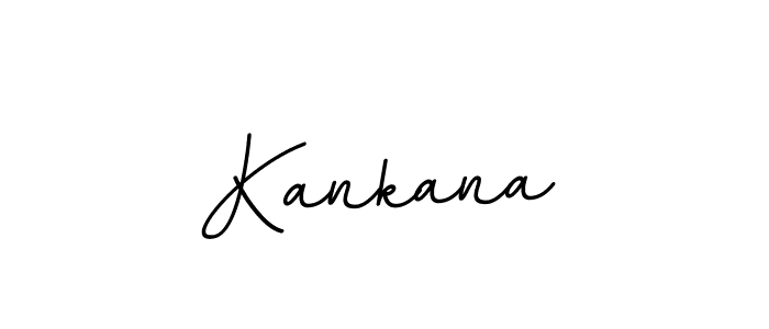 Make a beautiful signature design for name Kankana. With this signature (BallpointsItalic-DORy9) style, you can create a handwritten signature for free. Kankana signature style 11 images and pictures png