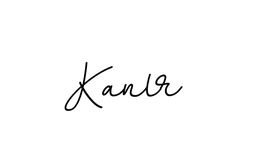 Make a beautiful signature design for name Kanlr. With this signature (BallpointsItalic-DORy9) style, you can create a handwritten signature for free. Kanlr signature style 11 images and pictures png