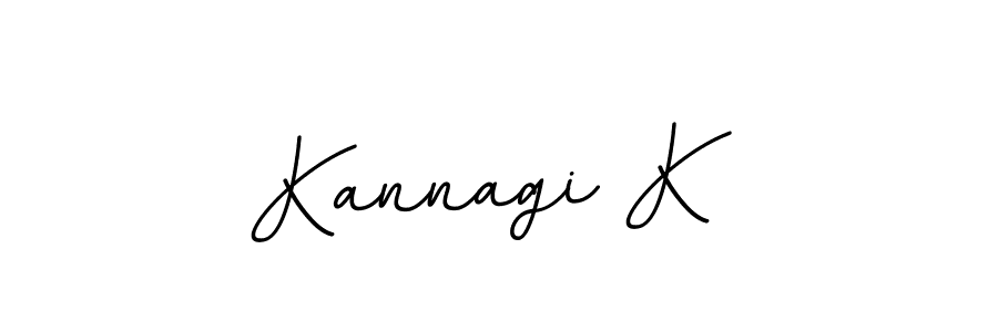 Design your own signature with our free online signature maker. With this signature software, you can create a handwritten (BallpointsItalic-DORy9) signature for name Kannagi K. Kannagi K signature style 11 images and pictures png