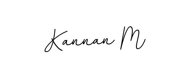 How to make Kannan M signature? BallpointsItalic-DORy9 is a professional autograph style. Create handwritten signature for Kannan M name. Kannan M signature style 11 images and pictures png