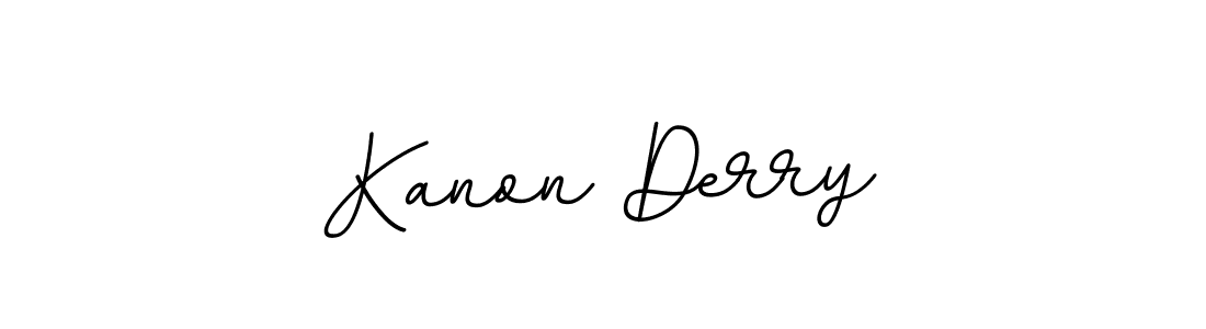 Use a signature maker to create a handwritten signature online. With this signature software, you can design (BallpointsItalic-DORy9) your own signature for name Kanon Derry. Kanon Derry signature style 11 images and pictures png