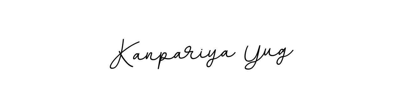 if you are searching for the best signature style for your name Kanpariya Yug. so please give up your signature search. here we have designed multiple signature styles  using BallpointsItalic-DORy9. Kanpariya Yug signature style 11 images and pictures png