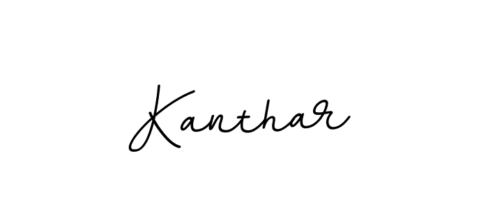 You should practise on your own different ways (BallpointsItalic-DORy9) to write your name (Kanthar) in signature. don't let someone else do it for you. Kanthar signature style 11 images and pictures png