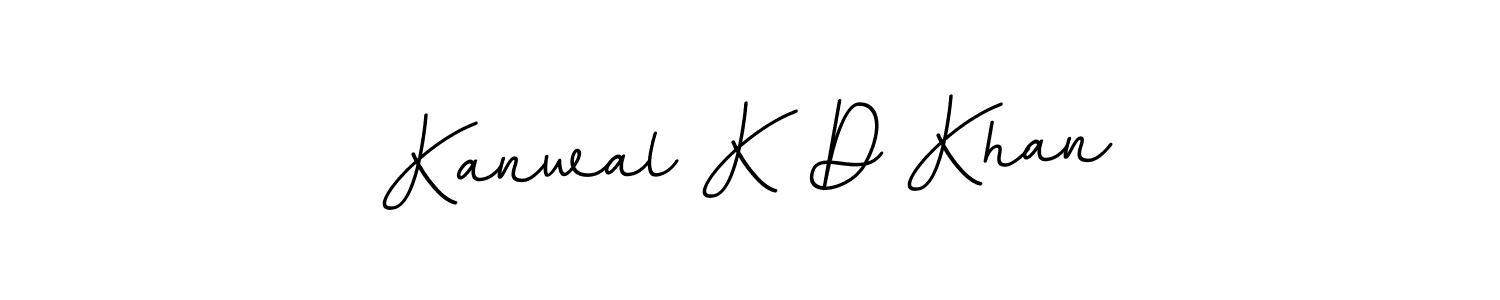 How to make Kanwal K D Khan signature? BallpointsItalic-DORy9 is a professional autograph style. Create handwritten signature for Kanwal K D Khan name. Kanwal K D Khan signature style 11 images and pictures png