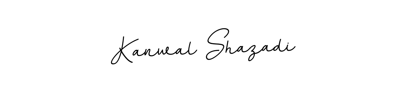 You should practise on your own different ways (BallpointsItalic-DORy9) to write your name (Kanwal Shazadi) in signature. don't let someone else do it for you. Kanwal Shazadi signature style 11 images and pictures png