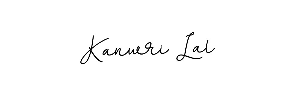 Design your own signature with our free online signature maker. With this signature software, you can create a handwritten (BallpointsItalic-DORy9) signature for name Kanwri Lal. Kanwri Lal signature style 11 images and pictures png