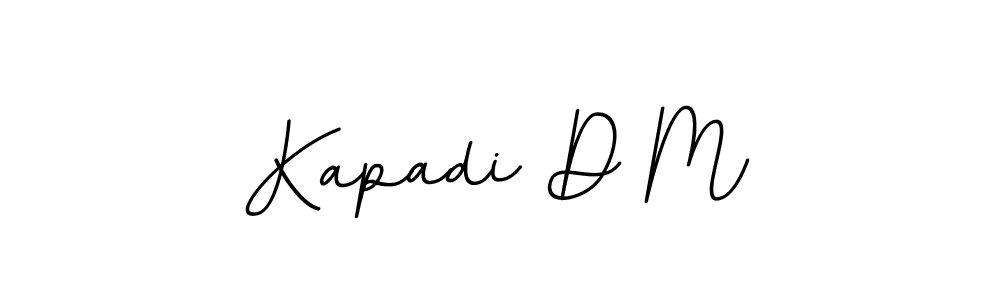 This is the best signature style for the Kapadi D M name. Also you like these signature font (BallpointsItalic-DORy9). Mix name signature. Kapadi D M signature style 11 images and pictures png