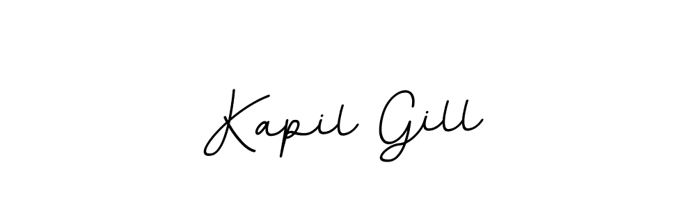 How to make Kapil Gill signature? BallpointsItalic-DORy9 is a professional autograph style. Create handwritten signature for Kapil Gill name. Kapil Gill signature style 11 images and pictures png