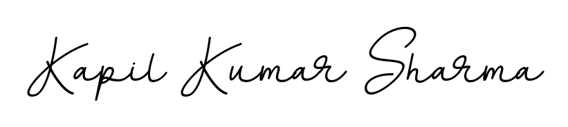 Turn your name Kapil Kumar Sharma into a signature brand with BallpointsItalic-DORy9 styling. Download in standard PNG or transparent format anytime. Kapil Kumar Sharma signature style 11 images and pictures png