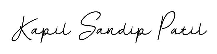 Discover the perfect balance of readability and style for Kapil Sandip Patil with BallpointsItalic-DORy9 font. Create your dream signature today. Kapil Sandip Patil signature style 11 images and pictures png
