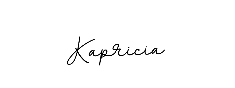 Similarly BallpointsItalic-DORy9 is the best handwritten signature design. Signature creator online .You can use it as an online autograph creator for name Kapricia. Kapricia signature style 11 images and pictures png