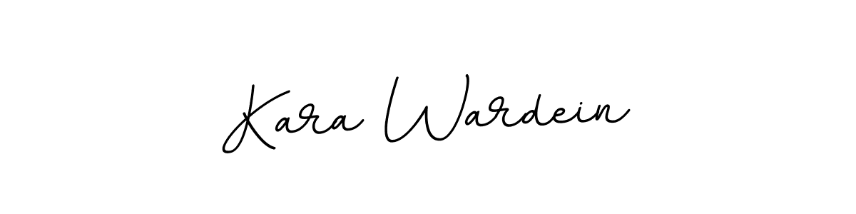 Make a beautiful signature design for name Kara Wardein. With this signature (BallpointsItalic-DORy9) style, you can create a handwritten signature for free. Kara Wardein signature style 11 images and pictures png