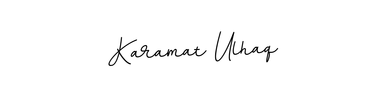 Karamat Ulhaq stylish signature style. Best Handwritten Sign (BallpointsItalic-DORy9) for my name. Handwritten Signature Collection Ideas for my name Karamat Ulhaq. Karamat Ulhaq signature style 11 images and pictures png