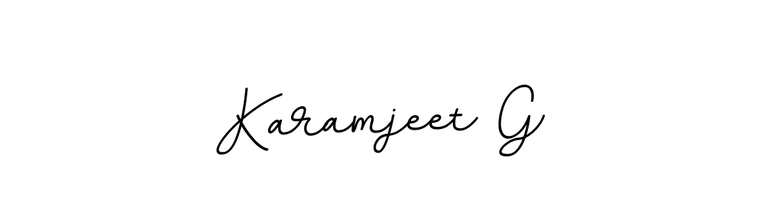 How to Draw Karamjeet G signature style? BallpointsItalic-DORy9 is a latest design signature styles for name Karamjeet G. Karamjeet G signature style 11 images and pictures png