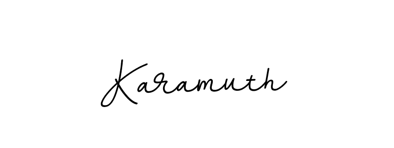 Here are the top 10 professional signature styles for the name Karamuth. These are the best autograph styles you can use for your name. Karamuth signature style 11 images and pictures png