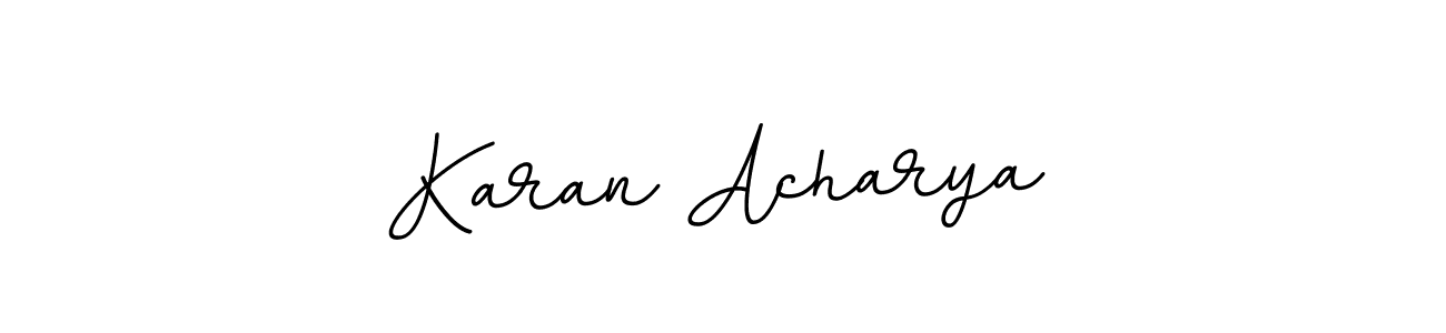 Check out images of Autograph of Karan Acharya name. Actor Karan Acharya Signature Style. BallpointsItalic-DORy9 is a professional sign style online. Karan Acharya signature style 11 images and pictures png