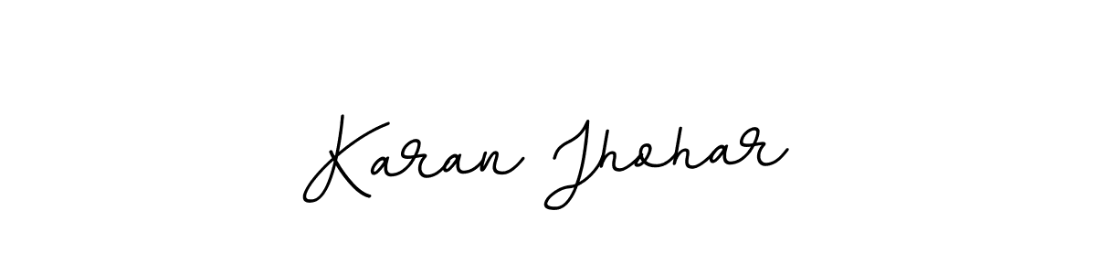 Create a beautiful signature design for name Karan Jhohar. With this signature (BallpointsItalic-DORy9) fonts, you can make a handwritten signature for free. Karan Jhohar signature style 11 images and pictures png