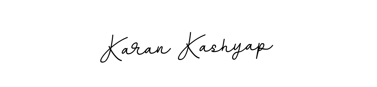 Design your own signature with our free online signature maker. With this signature software, you can create a handwritten (BallpointsItalic-DORy9) signature for name Karan Kashyap. Karan Kashyap signature style 11 images and pictures png