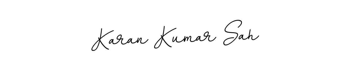 Similarly BallpointsItalic-DORy9 is the best handwritten signature design. Signature creator online .You can use it as an online autograph creator for name Karan Kumar Sah. Karan Kumar Sah signature style 11 images and pictures png