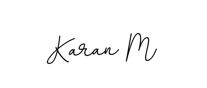 Also we have Karan M name is the best signature style. Create professional handwritten signature collection using BallpointsItalic-DORy9 autograph style. Karan M signature style 11 images and pictures png