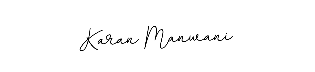 if you are searching for the best signature style for your name Karan Manwani. so please give up your signature search. here we have designed multiple signature styles  using BallpointsItalic-DORy9. Karan Manwani signature style 11 images and pictures png