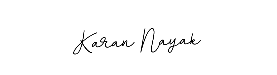 Make a beautiful signature design for name Karan Nayak. With this signature (BallpointsItalic-DORy9) style, you can create a handwritten signature for free. Karan Nayak signature style 11 images and pictures png