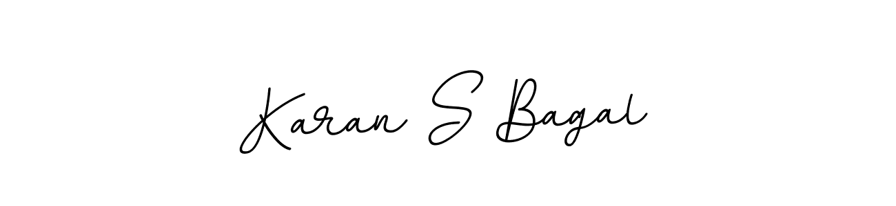 You should practise on your own different ways (BallpointsItalic-DORy9) to write your name (Karan S Bagal) in signature. don't let someone else do it for you. Karan S Bagal signature style 11 images and pictures png