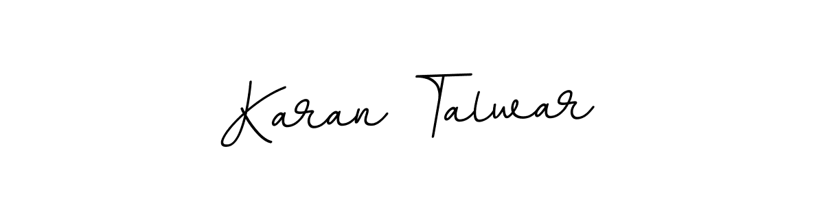 Similarly BallpointsItalic-DORy9 is the best handwritten signature design. Signature creator online .You can use it as an online autograph creator for name Karan Talwar. Karan Talwar signature style 11 images and pictures png