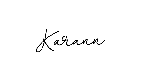 Karann stylish signature style. Best Handwritten Sign (BallpointsItalic-DORy9) for my name. Handwritten Signature Collection Ideas for my name Karann. Karann signature style 11 images and pictures png