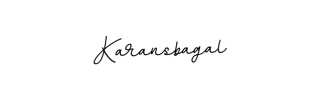 Create a beautiful signature design for name Karansbagal. With this signature (BallpointsItalic-DORy9) fonts, you can make a handwritten signature for free. Karansbagal signature style 11 images and pictures png