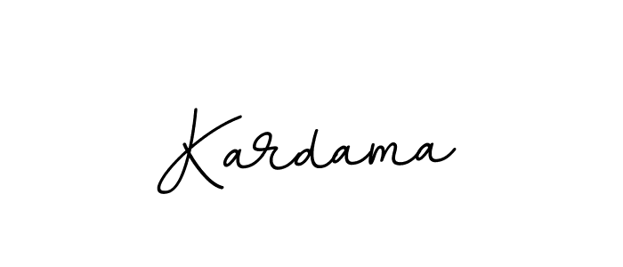 Also we have Kardama name is the best signature style. Create professional handwritten signature collection using BallpointsItalic-DORy9 autograph style. Kardama signature style 11 images and pictures png