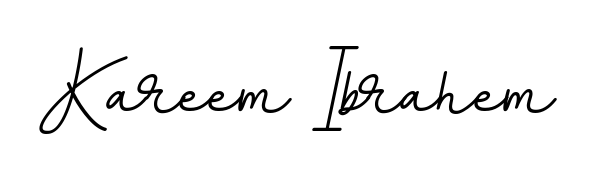 Create your official email sign-off with Kareem Ibrahem name in BallpointsItalic-DORy9 style. Crisp, clean, and perfectly legible across all screens. Kareem Ibrahem signature style 11 images and pictures png