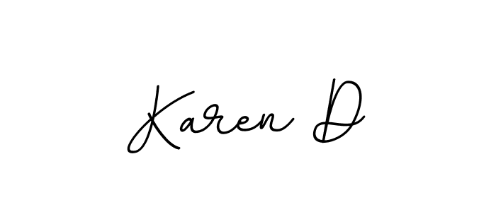 BallpointsItalic-DORy9 is a professional signature style that is perfect for those who want to add a touch of class to their signature. It is also a great choice for those who want to make their signature more unique. Get Karen D name to fancy signature for free. Karen D signature style 11 images and pictures png