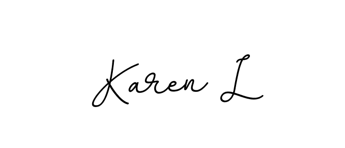 Here are the top 10 professional signature styles for the name Karen L. These are the best autograph styles you can use for your name. Karen L signature style 11 images and pictures png
