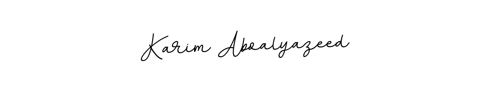Also we have Karim Aboalyazeed name is the best signature style. Create professional handwritten signature collection using BallpointsItalic-DORy9 autograph style. Karim Aboalyazeed signature style 11 images and pictures png
