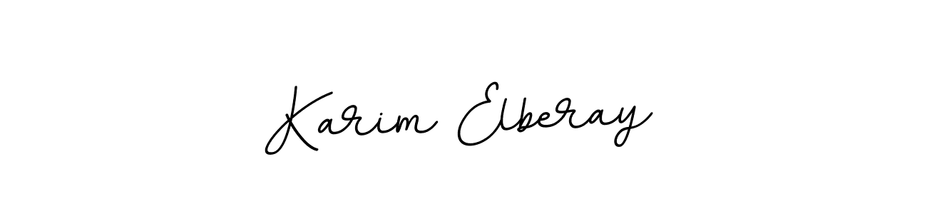 Check out images of Autograph of Karim Elberay name. Actor Karim Elberay Signature Style. BallpointsItalic-DORy9 is a professional sign style online. Karim Elberay signature style 11 images and pictures png