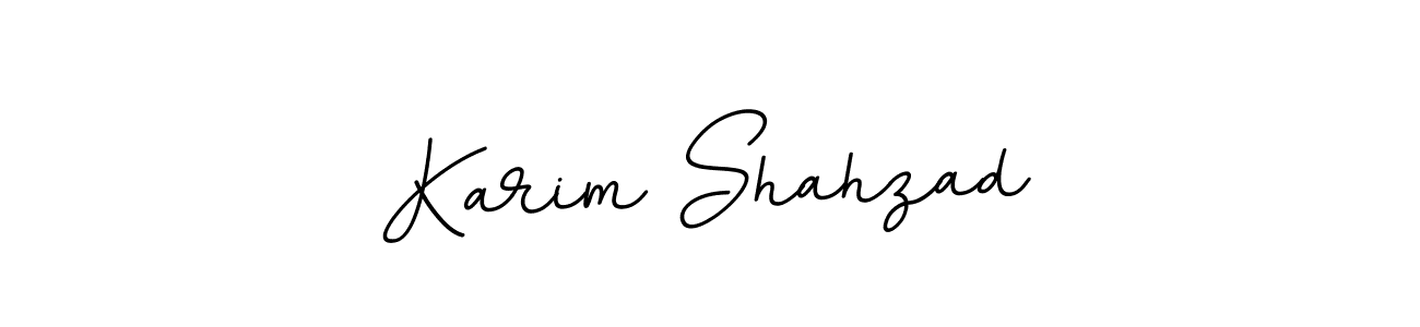 Create a beautiful signature design for name Karim Shahzad. With this signature (BallpointsItalic-DORy9) fonts, you can make a handwritten signature for free. Karim Shahzad signature style 11 images and pictures png