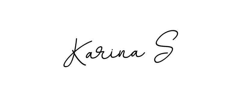 Similarly BallpointsItalic-DORy9 is the best handwritten signature design. Signature creator online .You can use it as an online autograph creator for name Karina S. Karina S signature style 11 images and pictures png