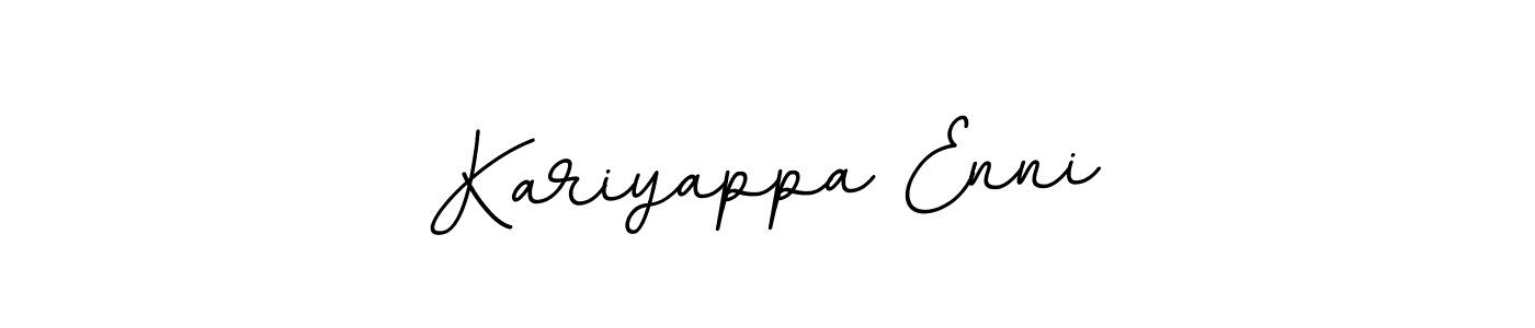 if you are searching for the best signature style for your name Kariyappa Enni. so please give up your signature search. here we have designed multiple signature styles  using BallpointsItalic-DORy9. Kariyappa Enni signature style 11 images and pictures png