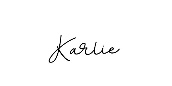 if you are searching for the best signature style for your name Karlie. so please give up your signature search. here we have designed multiple signature styles  using BallpointsItalic-DORy9. Karlie signature style 11 images and pictures png